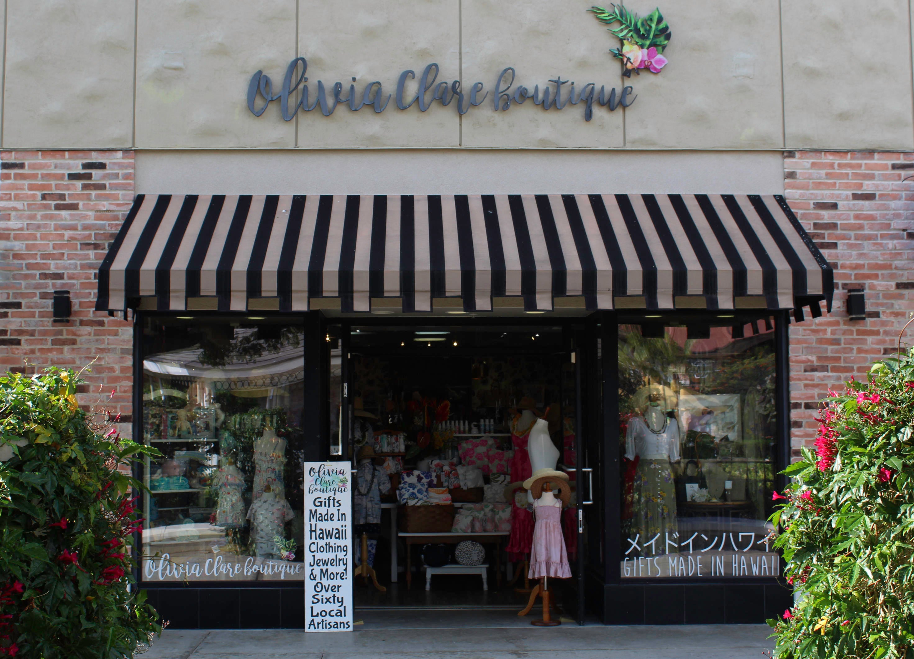 Hours and Locations Olivia Clare Boutique